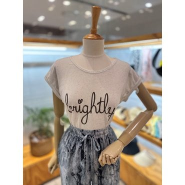 레코브 린넨혼방 슬리브리스 티셔츠(SB41E8SL005X)