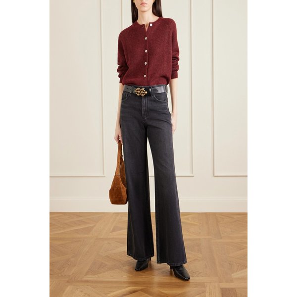 베로니카비어드 케이시 미드라이즈 와이드 진 다크 그레이 46376663163017914