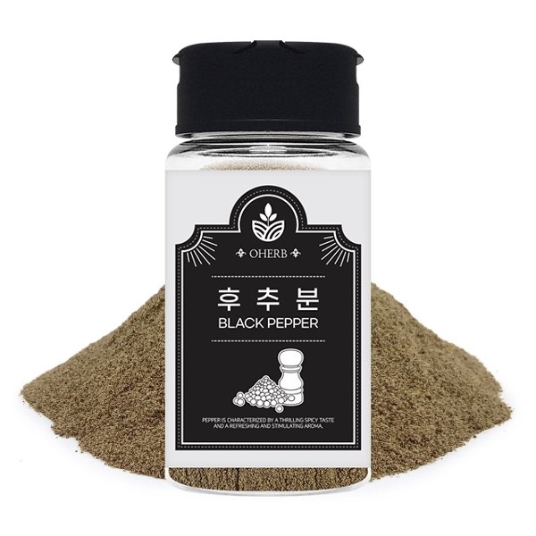 후추 가루 분말 블랙페퍼 호초 흑후추 60g - SSG.COM
