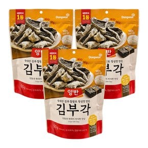 양반 김부각 오리지널 50g 3개 / 찹쌀김부각 김스낵