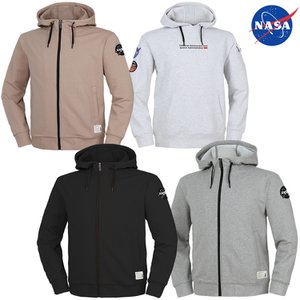 NASA 나사 남녀공용 세미 오버핏 후드집업 후드티 모음 남자 여성 후디 자켓   4종 선택1