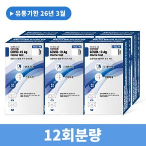 /비엠포엠 젠바디 코로나 진단키트 자가진단키트 12회분