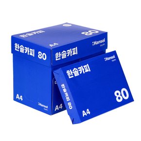 A4용지 80g 1박스 2500매 에이포 복사용지 101320