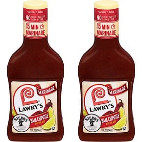 로리스 바자 치폴레 마리네이드 Lawrys Marinade Baja Chipotle 354ml 2개