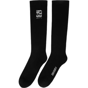 다크쉐도우바이릭오웬스 블랙 그래픽 로고 양말 DA01B7468 SOCKC 961 Black/Oyster