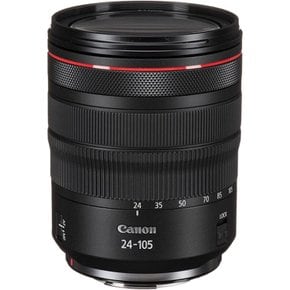 Canon 중망원 줌 렌즈 RF24-105mm F4L IS USM EOSR 대응 전장 107.3mm 블랙 RF24-10540LIS