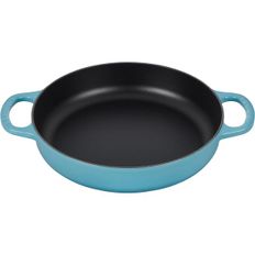 일본 르쿠르제 후라이팬0108 Le Creuset 시그니처 무쇠 에브리데이팬 11인치 캐리비안 1677130