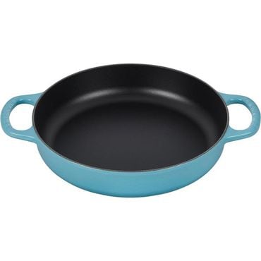  일본 르쿠르제 후라이팬0108 Le Creuset 시그니처 무쇠 에브리데이팬 11인치 캐리비안 1677130