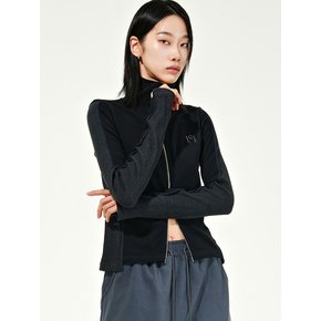 OFFICIAL RAW ZIPUP JACKET (BLACK)