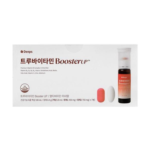 [덴프스] 트루바이타민 부스터 업 (액상20ml + 정제450mg + 정제750mg) x 7개입  (S41564091)