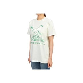 와일드동키 여성 반팔티셔츠 T MARINA DEL REY LIGHT DYED GREEN W