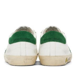 키즈 화이트 올드스쿨 주니어 스니커즈 GTF00111.F005315.10502 White/Green