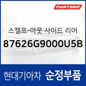 G70 사이드미러커버 백미러커버,조수석쪽 (엄버 브라운) (87626G9000U5B)