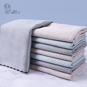 물자국없는 유리닦이 실크행주 10P 주방 세차청소용품