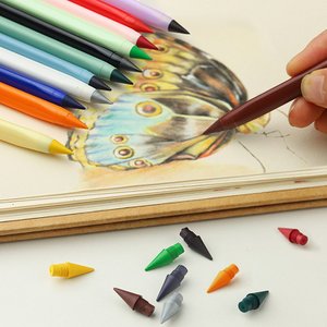 모나코올리브 무제한 색연필 12색 세트 + 추가 펜촉 12색