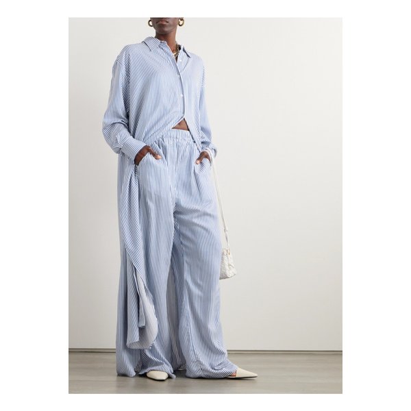 더프랭키샵 미르카 스트라이프 트윌 와이드 팬츠 1647597337116222