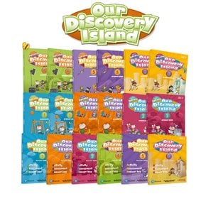 피어슨 ODI 코스북 풀세트(교재18권+전체듣기카드6장+세이고카드6장) Our Discovery Island