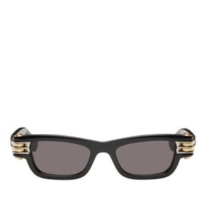 블랙 볼트 스퀘어 선글라스 BV1308S-001 BLACK-GOLD-GREY