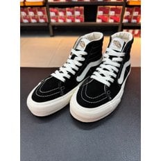 [파주점] (남여공용) 스케이트 하이 Vr3 (Sk8-Hi Vr3)(Black/Marshmallow)(VN0005UN1KP)