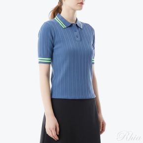리브드 쇼츠 슬리브 스웨터 149540446