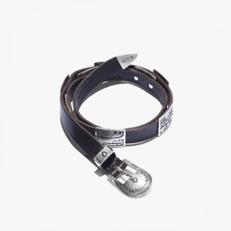 샌프란시스코마켓 러스트무드 벨트 RUC1M80002 STUDDED LEATHER BELT (HAND MADE BY ITALIAN ARTISANS) T.MORO