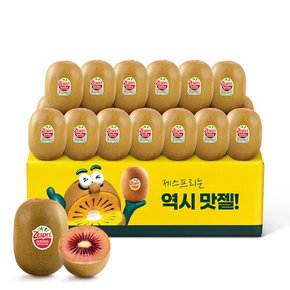 뉴질랜드 루비 레드키위 (27입) 고당도 2kg내외 맛젤 검수