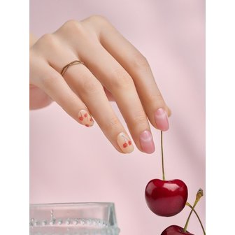 엣지유 샵젤 체리마그넷 붙이는 젤 네일 16pcs