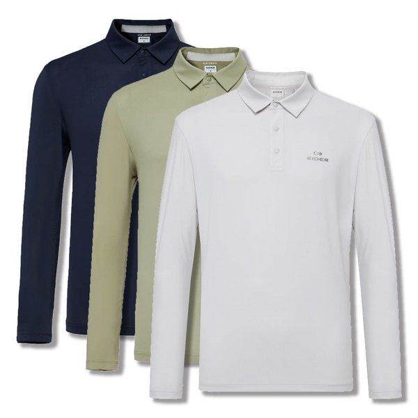 [부산점] 아이스 롱 남성 긴팔폴로 티셔츠 DMM25207