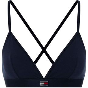 영국 타미힐피거 패딩 Tommy Hilfiger Women`s Triangle Bra Flag Core Bra-95% Cotton 5% Elast