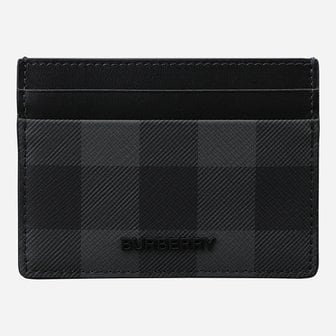 버버리 [시흥점] 6S 8112255 A1208 체크 카드 케이스 차콜