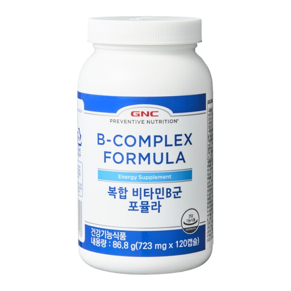 복합 비타민B군 포뮬라 (120캡슐) /에너지 생성