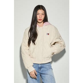 여성 어니언 퀼팅 봄버 재킷 T32F0WJC10TWT1 TOMMY JEANS