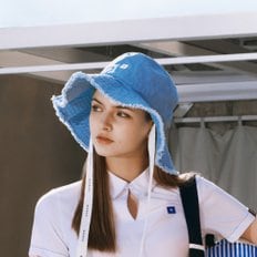 [온오프골프웨어] 와이어 챙 데님라이크 모자 OF8404LA_SKY BLUE