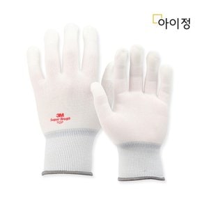 3M 안전장갑 슈퍼터프 탑 화이트