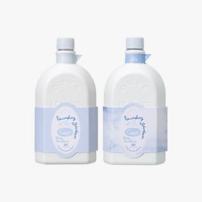 저스트 무향 세탁세제+섬유유연제 (500ml*2EA)