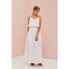 PROPOSAL COTTON DRESS IN WHITE