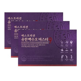 뉴오리진 에스트리션 갱년기 유한백수오 마스터9 (30일분) x 3박스