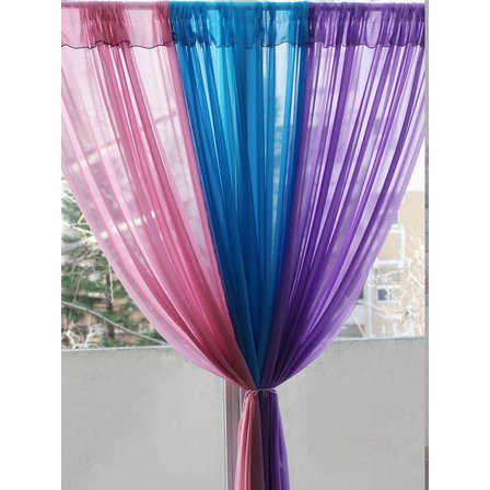 유라이크홈 컬러 포인트 프릴 커튼 color point frill curtain_3COLOR