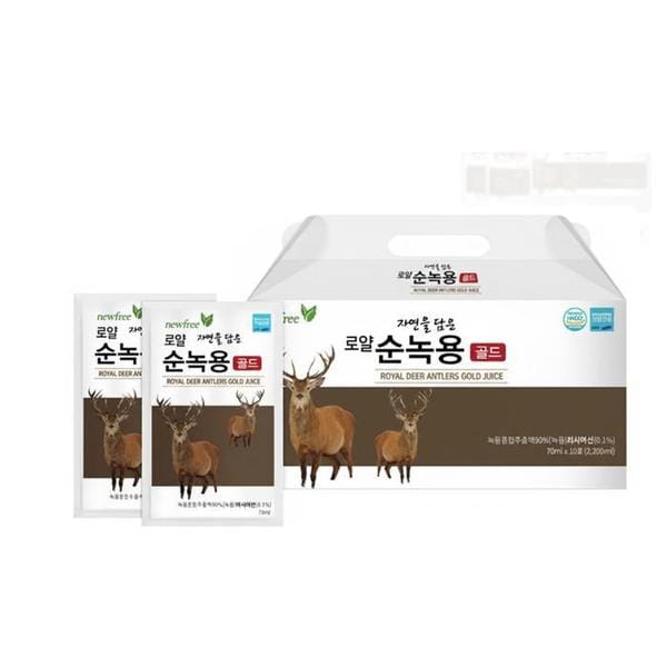 확대된 대표 최상급 사슴 녹용즙 녹용진액 30포 기력보충 부모님 선물(1)