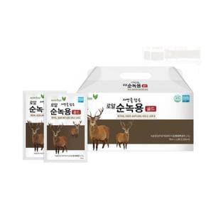 최상급 사슴 녹용즙 녹용진액 30포 기력보충 부모님 선물 (S46613306)
