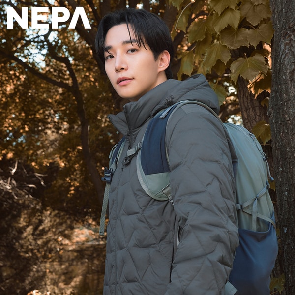 [부산점] 남성 에어써밋 하이브리드 경량 다운자켓 7L72029