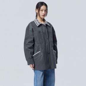 자수 넥 포켓 점퍼_BAJP11611DG