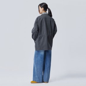 자수 넥 포켓 점퍼_BAJP11611DG