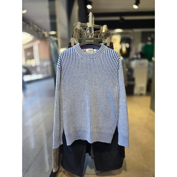 [시흥점] 골지짜임 세미오버핏 니트(남여공용)/JGZZ51A01BL