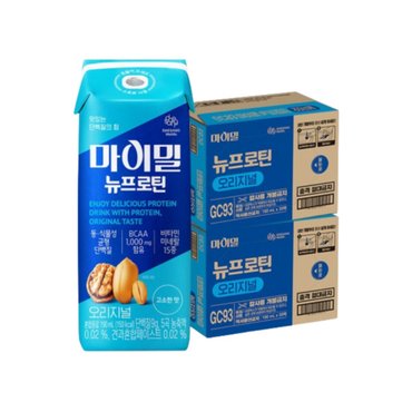  대상웰라이프 마이밀 뉴프로틴 오리지널 190ml x 60팩