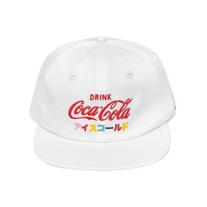 [MALBON X COCA-COLA] 로고 캡 모자 WHITE M4333LCP01WHT