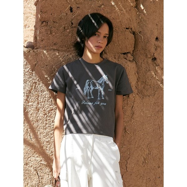 [리퍼브] CHICO MONTAR CROP T - SHIRT [3COLOR]