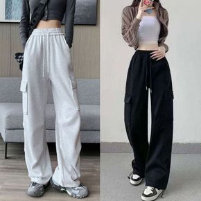 신상 여자 데일리 밴딩 와일드 카고 트레이닝복 팬츠 [WD330E0][35194727]