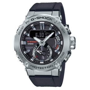 [카시오] 손목시계 G-SHOCK G-STEEL 솔라 카본 코어 가드 구조 GST-B200-1AJF, 블랙