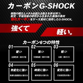 [카시오] 손목시계 G-SHOCK G-STEEL 솔라 카본 코어 가드 구조 GST-B200-1AJF, 블랙